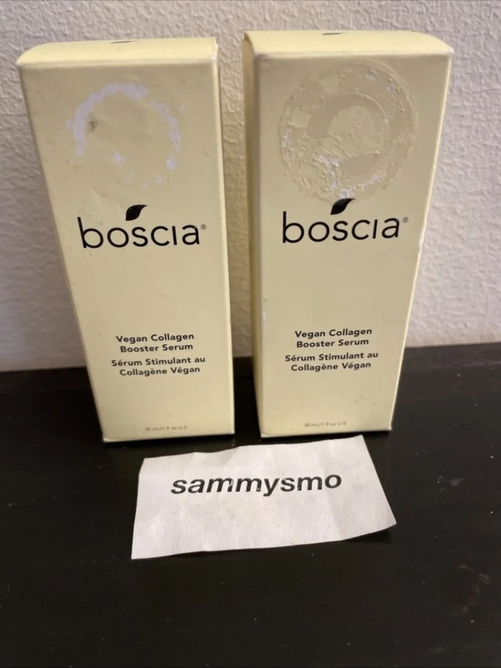 BOSCIA Vegan Collagen Booster Serum 1 fl oz., x2
